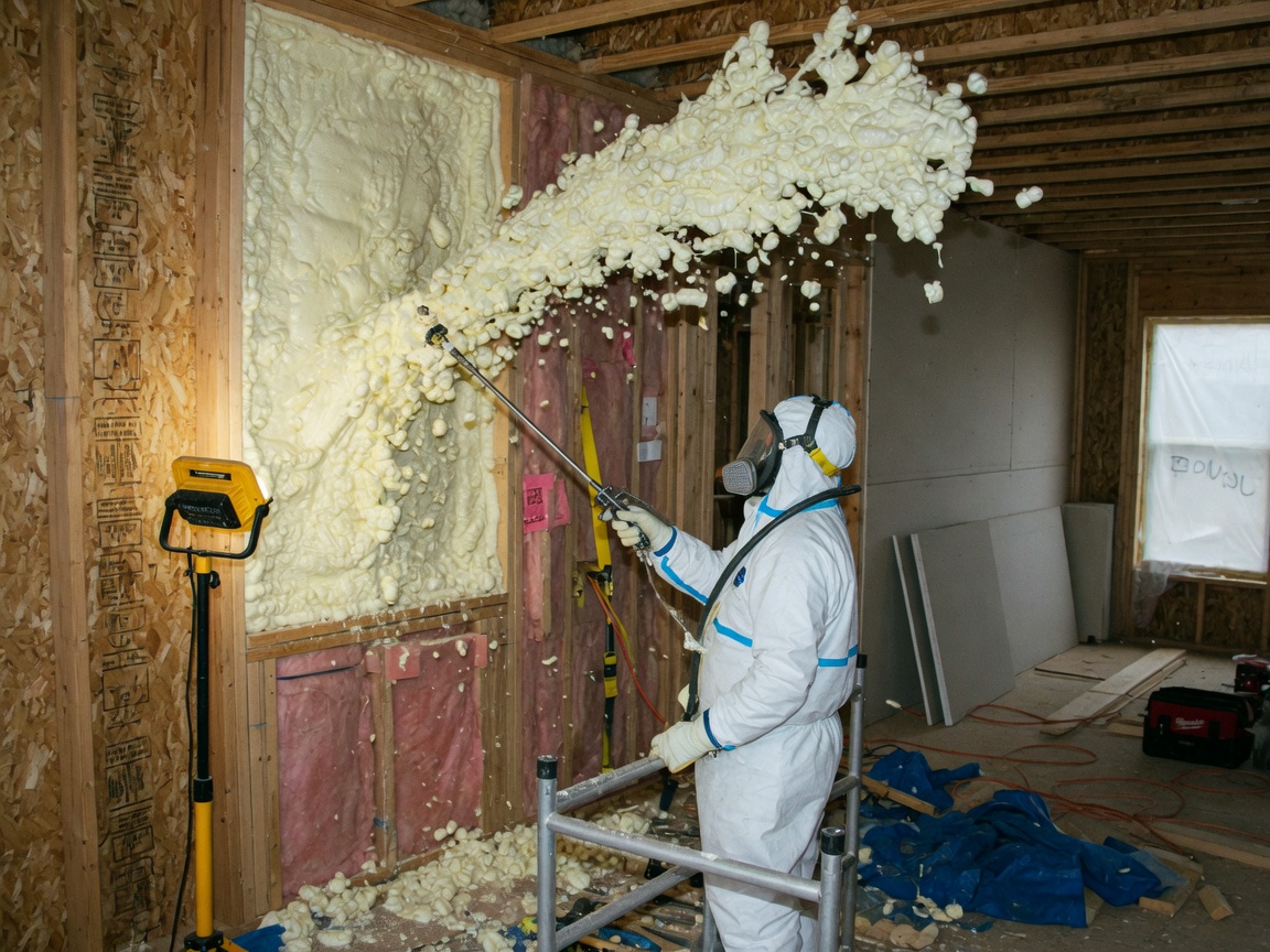 New Construction Spray Foam Insulation in Jenks, OK